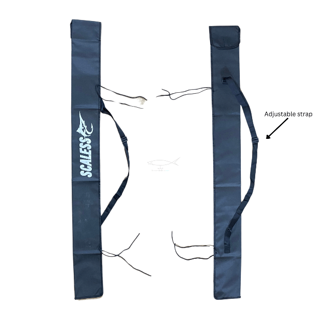 fishing rod case tackle bag stb-107 Scaless Fishing Rod Case With Shoulder Strap | 7Ft | 8Ft | 9Ft
