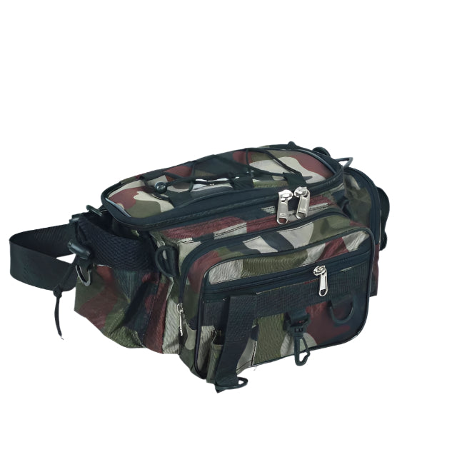 Scaless Maxi Big Pouch for Anglers | Campers | Treckers | Outdoors - fishermanshubCamouflage