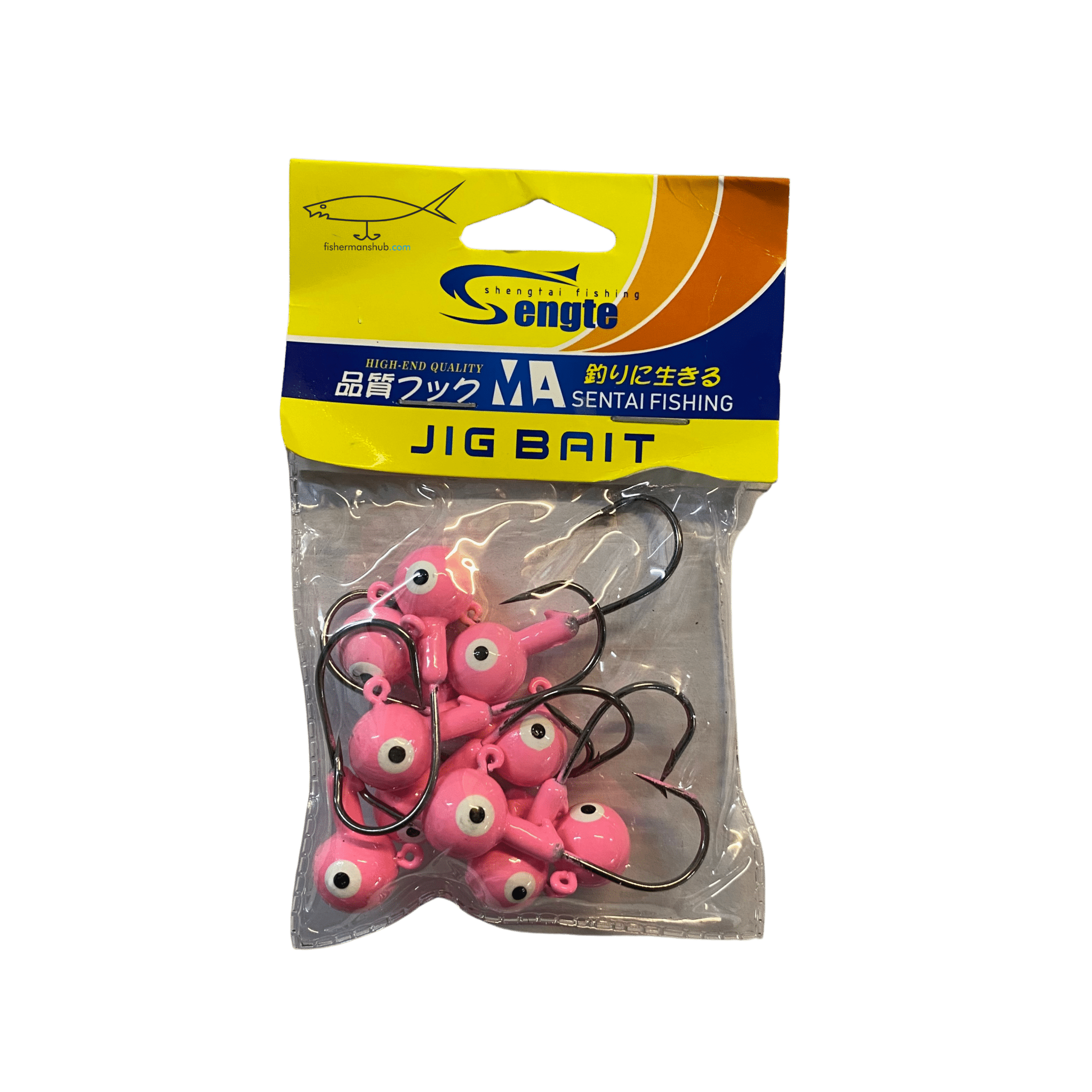 Sengtai Coloured Jig Head For Fishing - Fishermanshub5GmBaby Pink