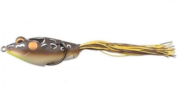 Storm SX-Soft Topwater Bull Frog Lure | 7 Cm | 20 Gm | Floating - fishermanshub7 CmBrown Leopard