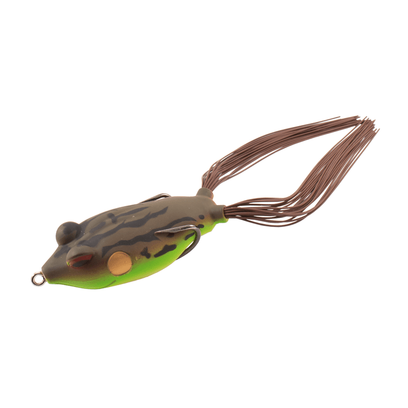 Storm SX-Soft Topwater Bull Frog Lure | 7 Cm | 20 Gm | Floating - fishermanshub7 CmHot Mud Camo