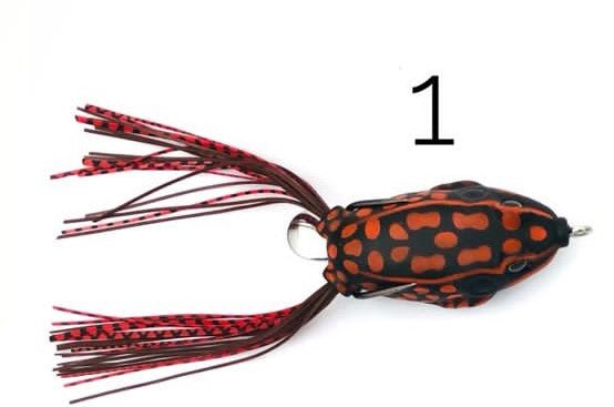 Terry Dap Frog Topwater Lure With Spinner | 4 Cm , 6 Gm | 5.5 Cm , 14 Gm | - fishermanshub5.5 Cm