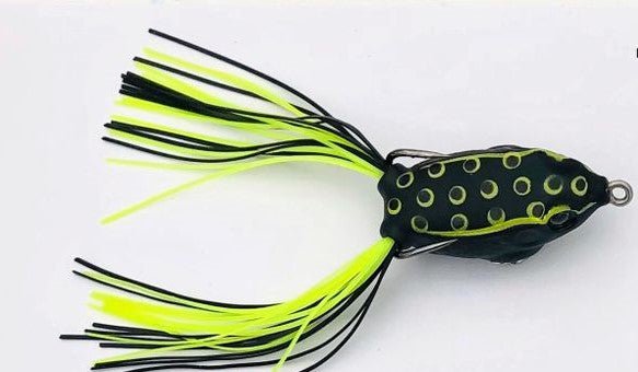 Terry Dap Frog Topwater Lure With Spinner | 4 Cm , 6 Gm | 5.5 Cm , 14 Gm | - fishermanshub4 Cm