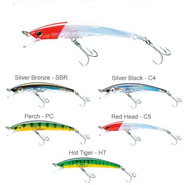 Yo-Zuri Crystal 3D Minnow Hard Lure | 11 Cm | 16 Gm | Sinking - fishermanshub11 CmRed Head PZE-C5