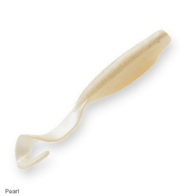 ZMan Scented Curly Tailz Softplastic Baits | 4 Inch | 5 Pcs Per Pack - fishermanshub4 InchPearl