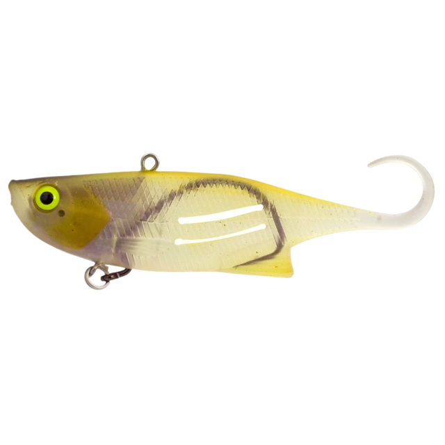Zerek Weedless Fish Trap Soft Lure | 9.5 Cm, 18 Gm | - Fishermanshub9.5 CmOlive Guppy