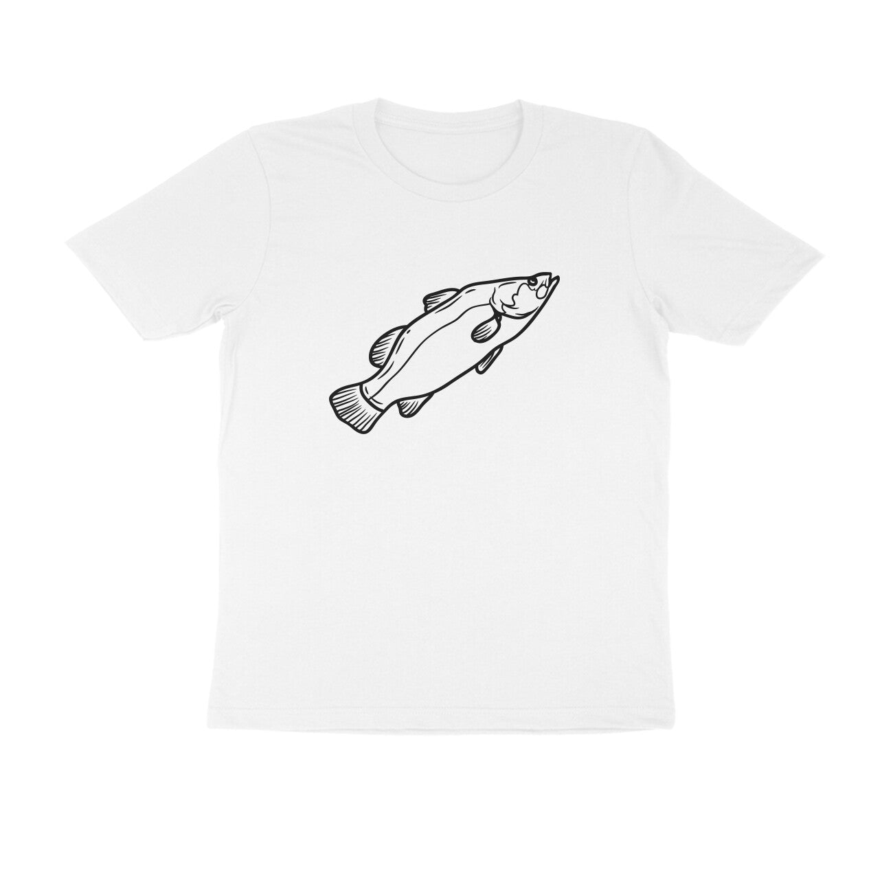 Men's Angling T-Shirts - Classic Barramundi - Round Neck | Short Sleeve