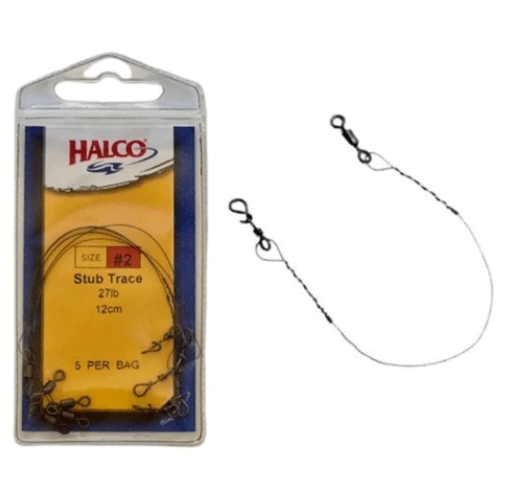 Halco Stub Trace Wire | 44 Lb | 5 Pcs Per Pack - fishermanshub#5