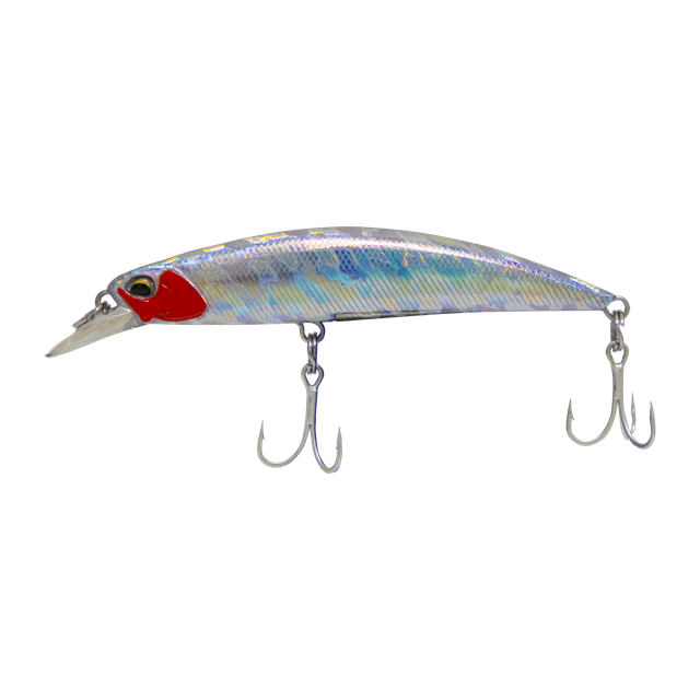 Lucana Capri Sinking Lures | 9.5 Cm | 17 Gm | Sinking - fishermanshub9.5 CmRed Silver
