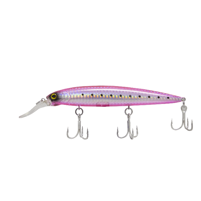 Lucana Sparrow Hard Bait Plastic Lures Pink Sardine