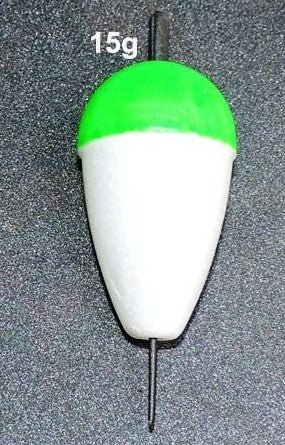 Polystyrene Fishing Floats | 15 Gm | 4 Pcs Per Pack - fishermanshub15 Gm