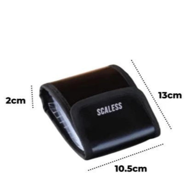 Scaless Anglers Field Wallet | Terminal Tackle, Fishing Hooks Holder Pouch | - fishermanshubBlack