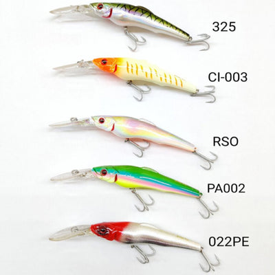 Strike Pro Challenger X Deep Diving Hard Bait | 11 Cm | 23 Gm | Trolling Lures - Fishermanshub325