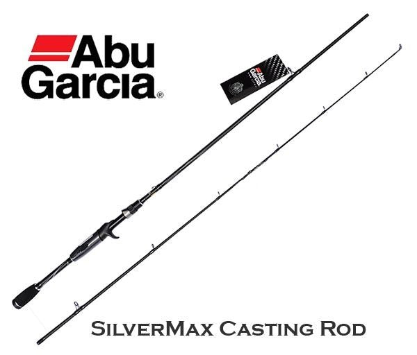 Abu Garcia Silvermax Baitcasting Rod | 6.6 Ft | - fishermanshub6.6Ft/2Mt