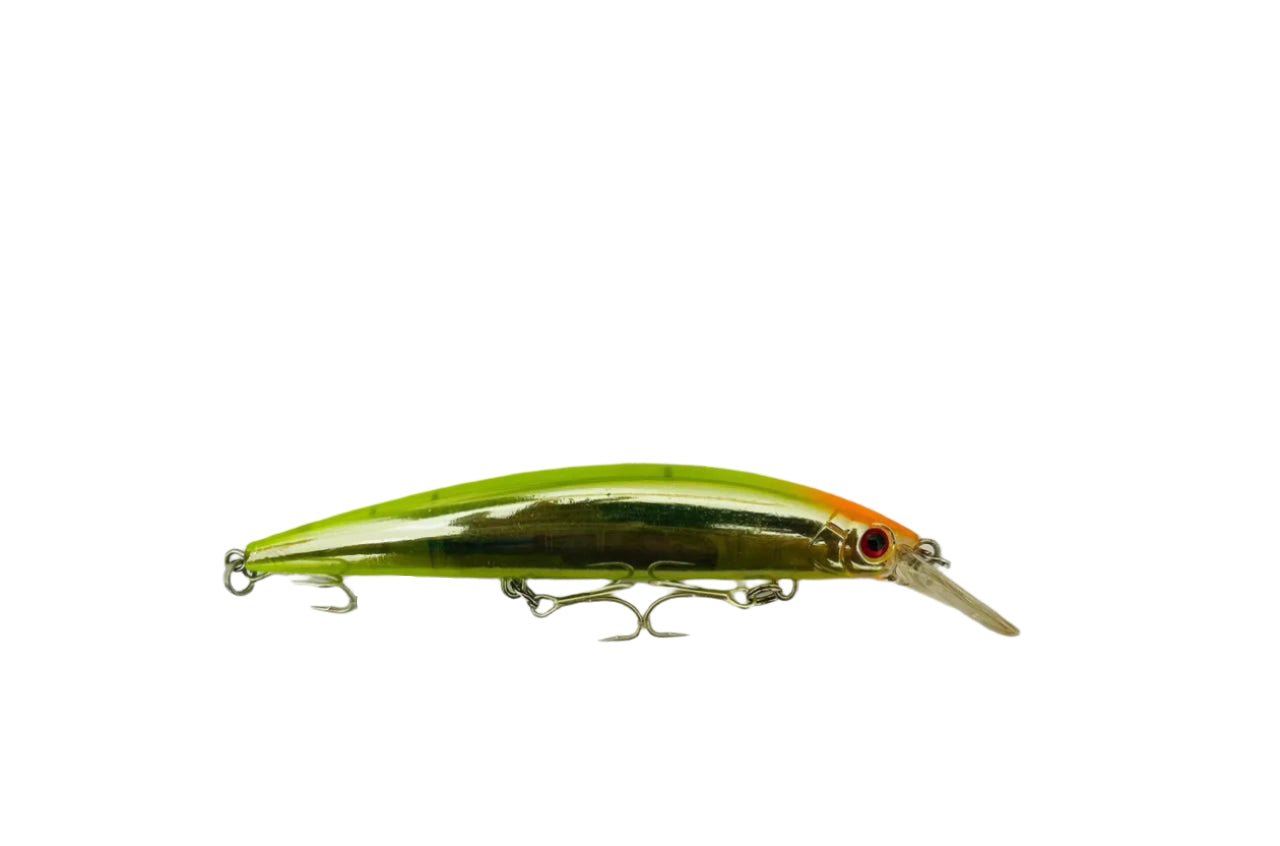 All Blue Heavy Minnow Hard Bait Lure | Floating | 11 Cm | 35 Gm | - FishermanshubLime