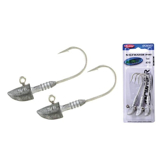 Berkley Owner Nitro Saltwater Pro Jig Heads | 5 Pcs Per Pack | - Fishermanshub#13.5 Gm