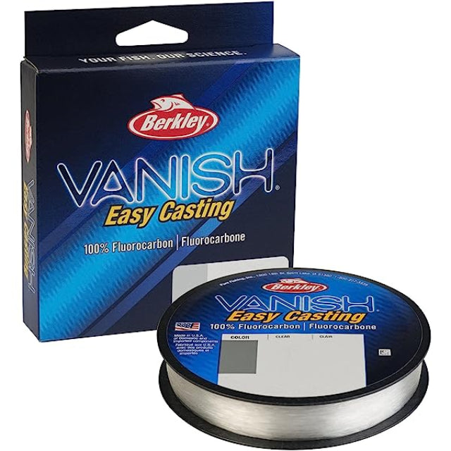 Berkley Vanish Fluorocarbon Line | 100 Mt / 110 Yd | Clear - fishermanshub0.15MM | 0.9Kg (2Lb)Clear