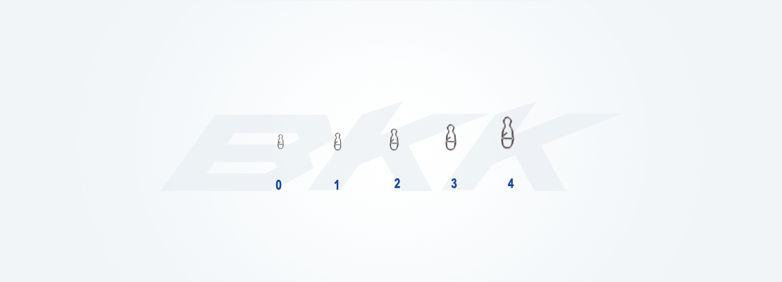 BKK Stainless Steel Fast Snap 41 | FSTSNP - 1 | 8 - 10 Pcs Per Pack | - Fishermanshub#1 | 9Kg (20Lb)