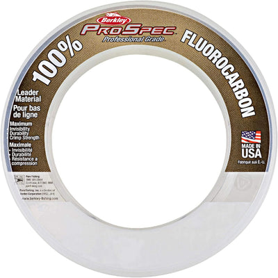 Berkley ProSpec 100% Fluorocarbon Leader | 20Mt / 25Yd | Clear | - Fishermanshub0.81MM | 27.2Kg (60.0Lb)