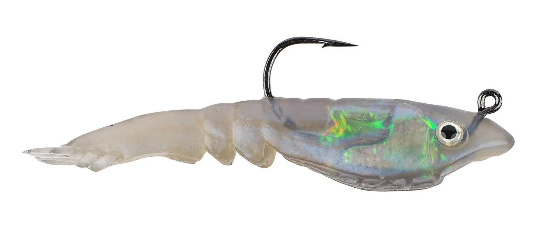 Berkley Powerbait Pre - Rigged Rattle Shrimp | 3 Inch, 3.5 Gm | 3.5 Inch, 7 Gm | 3 Pcs Per Pack | - Fishermanshub3 InchNatural