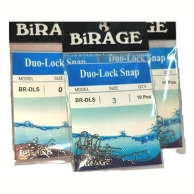 Birage Duo - Lock Snap | BR - DLS | 10 Pcs Per Pack | - Fishermanshub#0