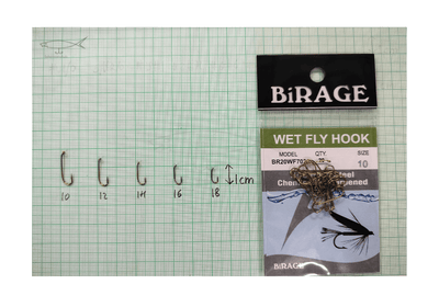 Birage Wet Fly Fishing Hook | BR20WF7030 | 20 Pcs Per Pack | - Fishermanshub10