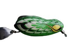 Bravvo Angsa Soft Topwater Frog Lures | 4Cm | 8Gm | - FishermanshubGreen Web