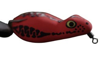 Bravvo Gorilla Soft Topwater Frog Lures | 6.5Cm | 13Gm | - FishermanshubRed