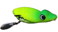 Bravvo Meow Soft Topwater Frog Lures | 6Cm | 7Gm | - FishermanshubLime Green