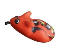 Bravvo Mouse Soft Topwater Frog Lures | 5.5Cm | 12Gm | - FishermanshubOrange