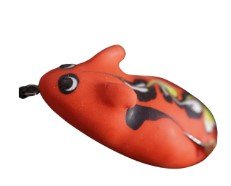 Bravvo Mouse Soft Topwater Frog Lures | 5.5Cm | 12Gm | - FishermanshubOrange