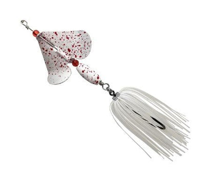 Buzz Bait with Hook Skirt | 15 Cm | 18 Gm | - FishermanshubWhite