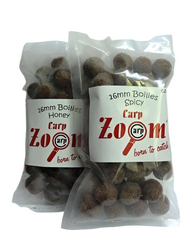 Carp Zoom Spicy Boilies | Carp Fishing | CZ - 4660R | 50 Pcs Per Pack | - Fishermanshub