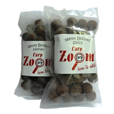Carp Zoom Spicy Boilies | Carp Fishing | CZ - 4660R | 50 Pcs Per Pack | - Fishermanshub