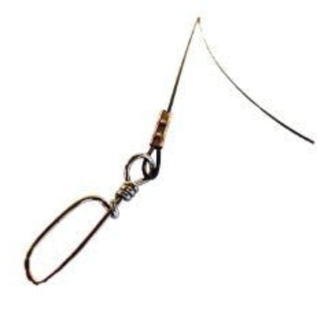 Cassan Premium Black Nylon Coated Trace Wire | 80 LB | 100 LB | 150 LB | 2 Pcs Per Pack | - Fishermanshub12 Inch80 LB (36.2 Kg)