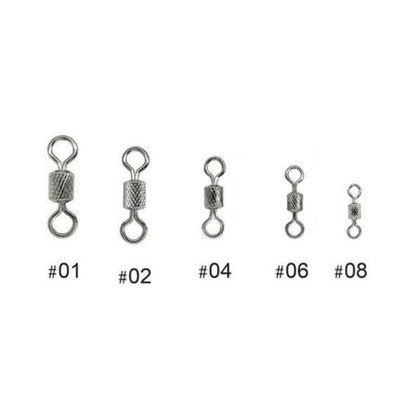 Cassan Rolling Swivel Roulette Press | 5 Pcs | 10 Pcs | - Fishermanshub#15 Pcs