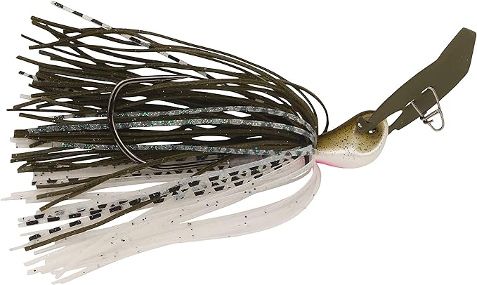 Chatter Bait with Hook Skirt - Silver