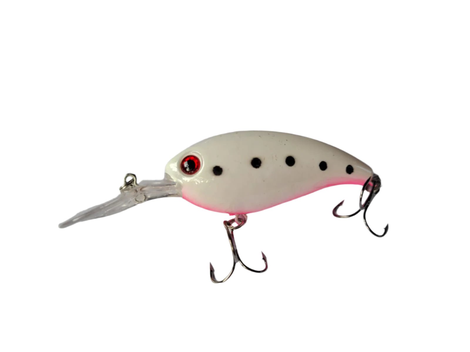 Sea Rock Crank Bait Fishing Hard Lure | Floating | 10 Cm | 13.6 Gm | - FishermanshubPink Pearl