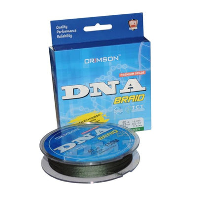 Crimson DNA Braided Fishing Line | 150Mt / 164Yd | Dark Green |