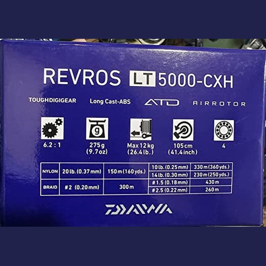 Daiwa Revros LT Spinning Reel  LT 5000CXH