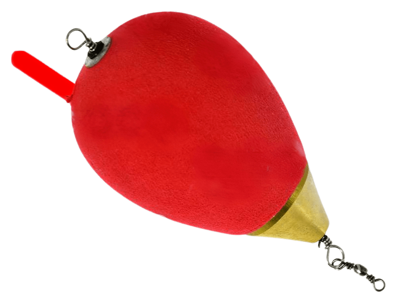 Eva Copper Weighted Foam Float | Fishing Float | Red | 25 MM | 30 Gm | - Fishermanshub30 Gm