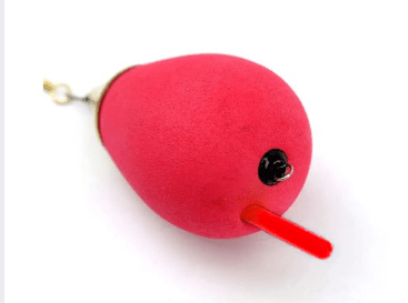 Eva Copper Weighted Foam Float | Fishing Float | Red | 25 MM | 30 Gm | - Fishermanshub30 Gm