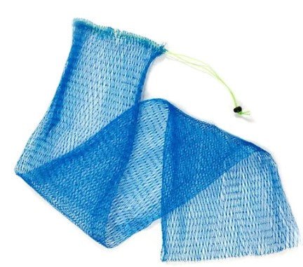 Fish Keeping / Storing Blue Net Bag | 1 Ft to 4 Ft | - FishermanshubSquare2Ft
