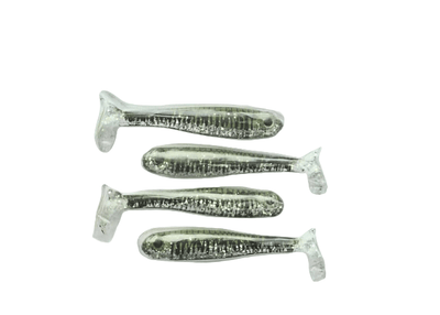 Fishack Vermelho Soft Plastic Baits | 3 Inch | 4 Pcs Per Pack | - FishermanshubGreen Mullet