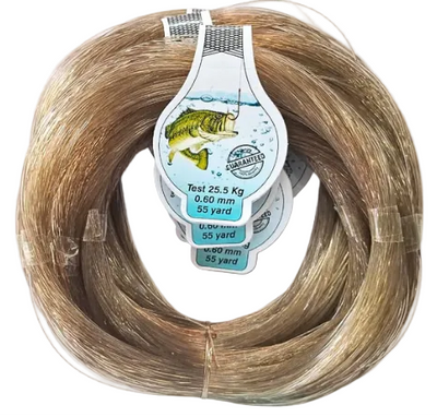 Fox Club Silver Monofilament Line - Brown