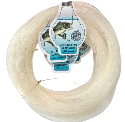 Fox Club Silver Monofilament Line - Clear
