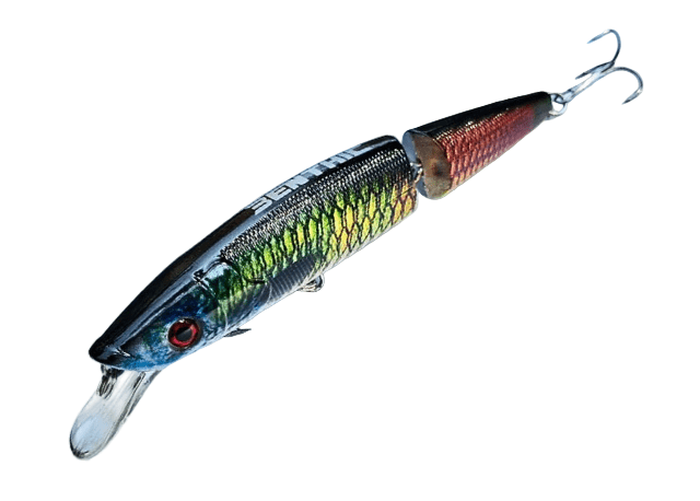 Benthic Fish Bone Series Plop Plop Jointed Hard Lure | Topwater Lures | Floating | 14 Cm | 22 Gm | - FishermanshubGara