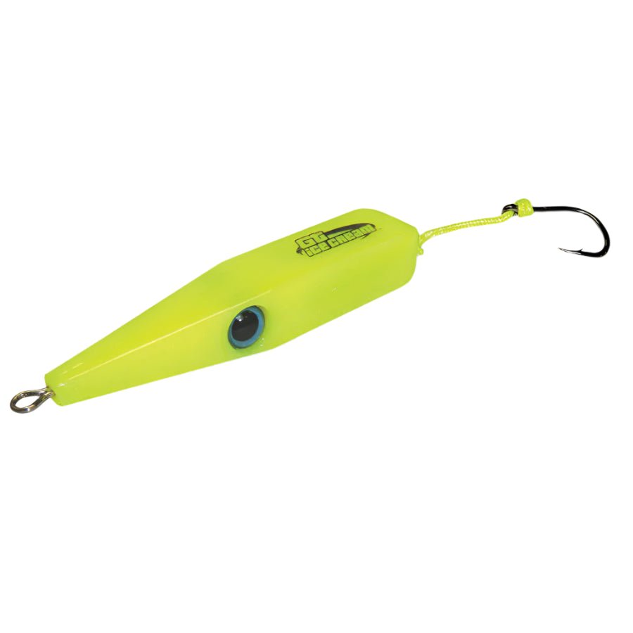 GT Ice Cream 1Oz Needle Nose Lure | Candy Jig Plugs | Topwater | 8.5 Cm | 28 Gm | - FishermanshubFluroscent