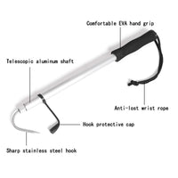 Sea Rock Fishing Gaff Stainless With Aluminum Alloy EVA Spear | Travel Gaff | 3 Ft | 4 Ft | - Fishermanshub3Ft