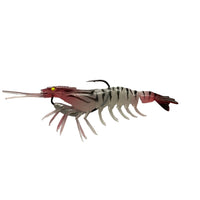 Gfin Crazy Prawn Soft Plastic Baits with Weedless Hook | Slow Sinking | 6 Inch | 24 Gm | - FishermanshubFlower Prawns